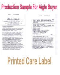Printed care aigle
