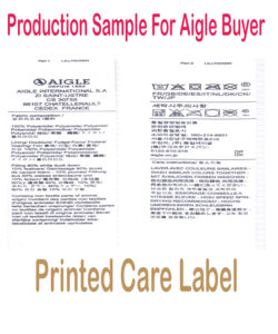 Printed care aigle